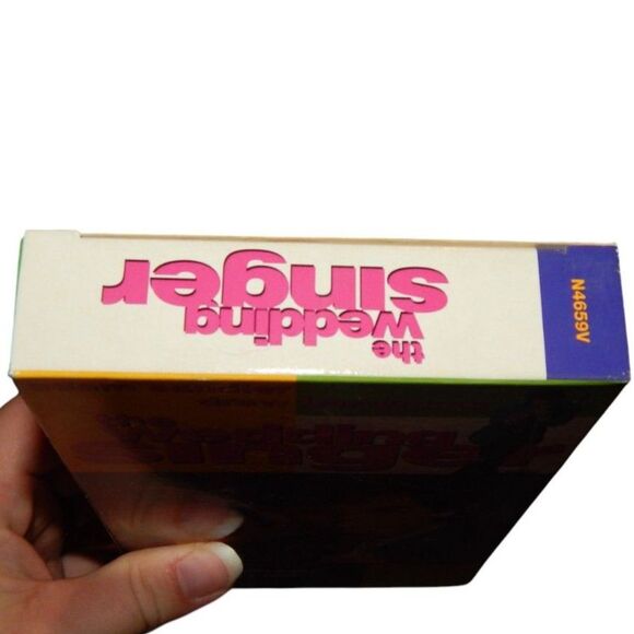 THE WEDDING SINGER vintage VHS in original paper case - Picture 5 of 7